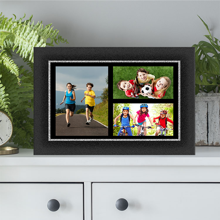 Triple Horizontal Photo Print | trible-horizontal-photo-print-silver-frame.jpg