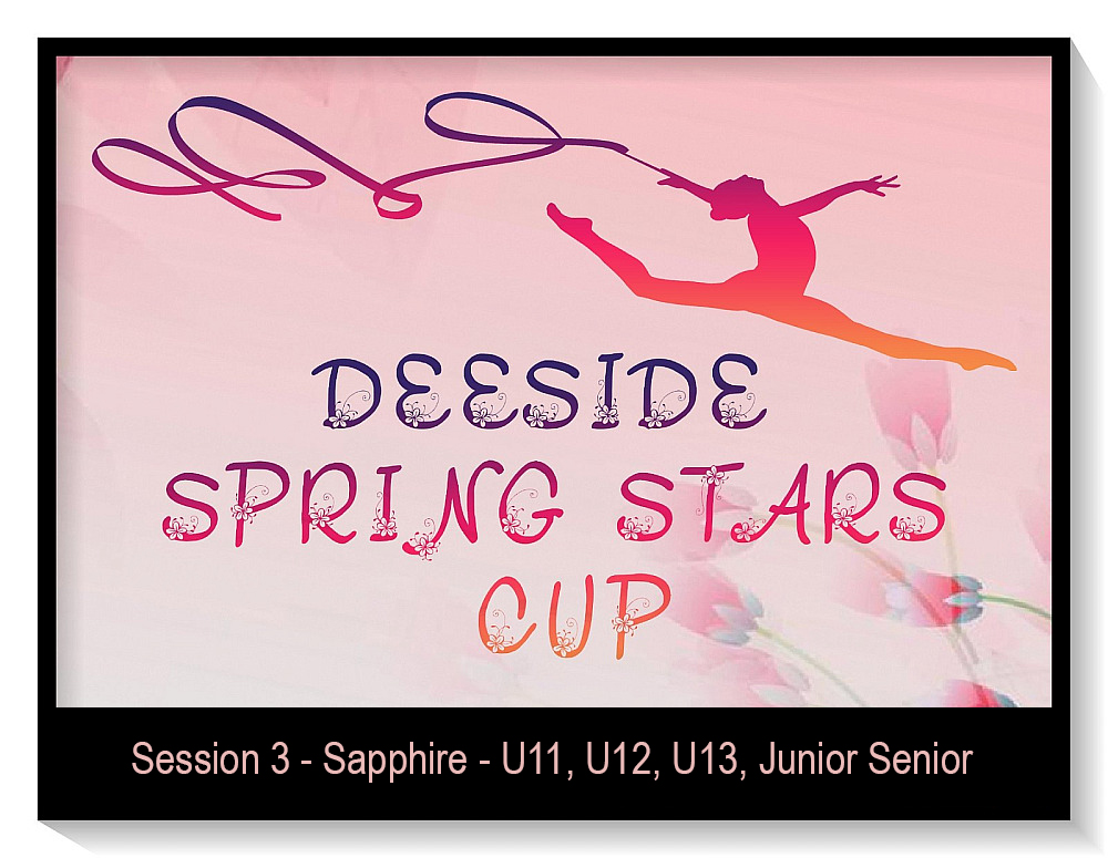Session 3 - Sapphire -U11,U12,U13,Junior Senior